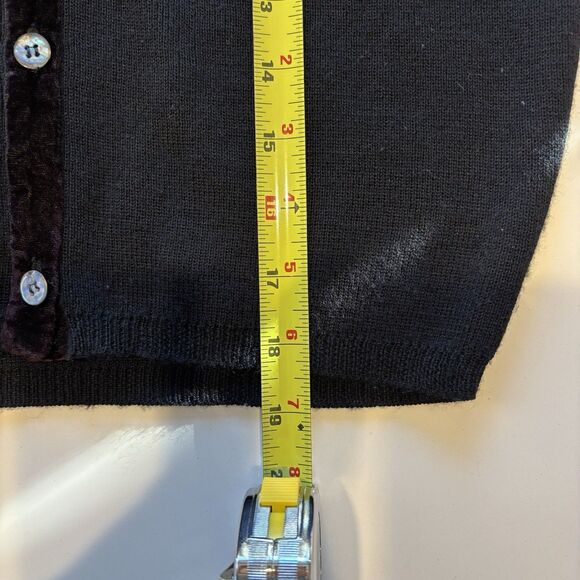 Women’s Velvet Collar Sleeve Button Down Cardigan S Steampunk Goth Punk Renfaire - Picture 6 of 8